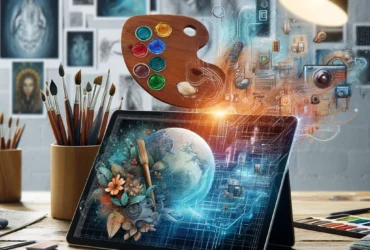 دمج التقنيات الفنية التقليدية مع العصر الرقمي